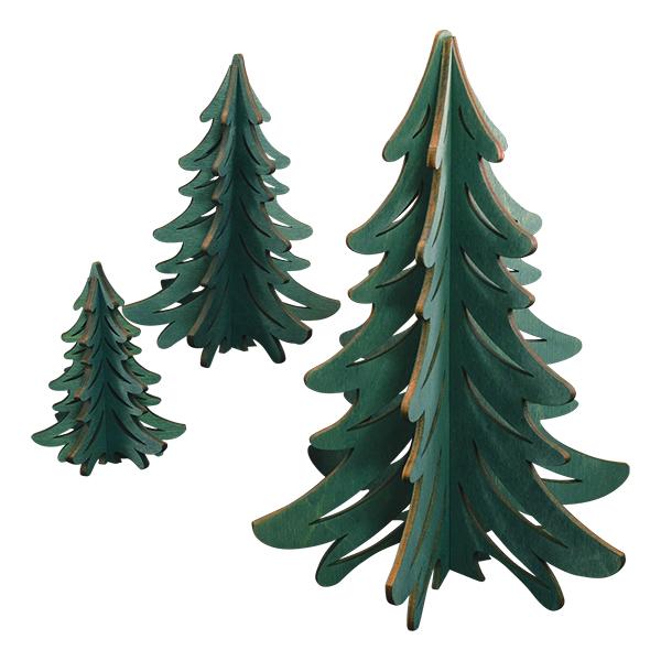 3D Tree Set - Southlake Paws