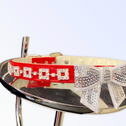 My Glam Holiday Bow Collar 