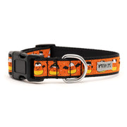 Orange Candy Corn Ghouls Collar