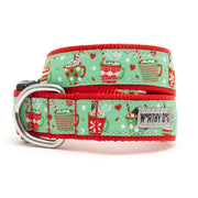Green Holiday Lattes Collar