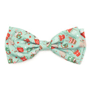 Green Holiday Lattes Bow Tie