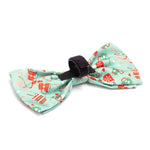 Green Holiday Lattes Bow Tie