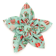 Green Holiday Lattes Flower