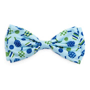Blue Pickleball Bow Tie