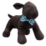 Blue Pickleball Bow Tie