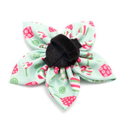 Pink Pickleball Flower