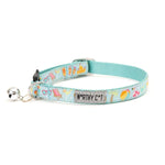 Mint Green Life's a Beach Cat Collar