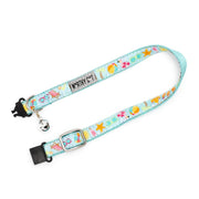 Mint Green Life's a Beach Cat Collar