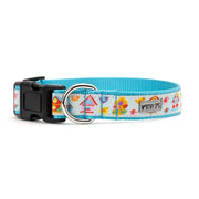 Blue Birdhouses Collar & Lead Collection