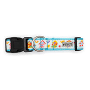 Blue Birdhouses Collar & Lead Collection