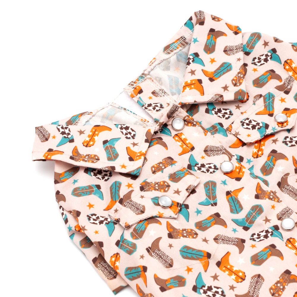 Beige Wild Wild West Shirt