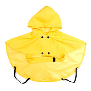 Yellow Poncho Raincoat