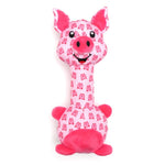 Pink Piggy Long Neck Toy