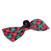Holiday Check Bow Tie