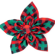 Holiday Check Flower