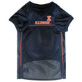 Load image into Gallery viewer, Illinois Fighting Illini College Dog Jersey - Official College Sports Pet Fan Apparel
