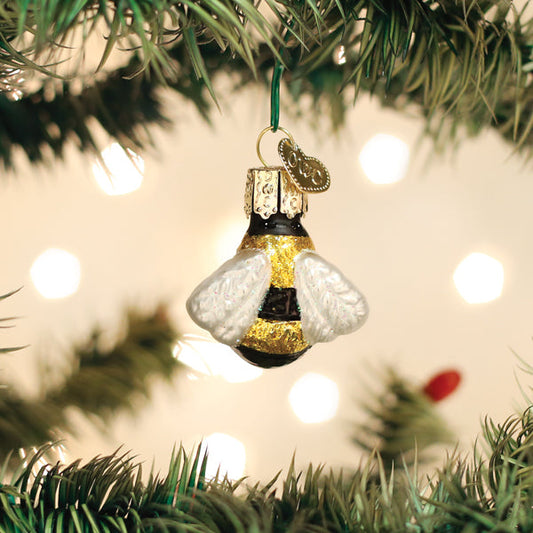 Mini Honey Bee Ornament - Southlake Paws