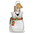 Load image into Gallery viewer, Mini Polar Bear Ornament - Southlake Paws
