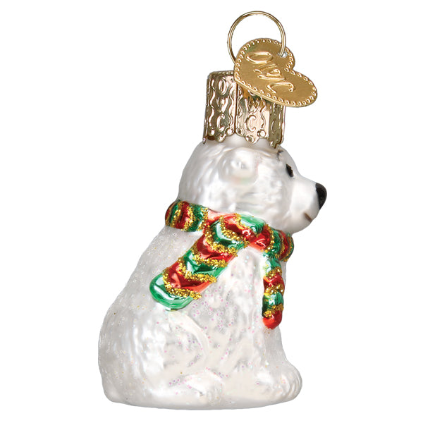 Mini Polar Bear Ornament - Southlake Paws