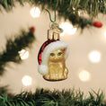 Load image into Gallery viewer, Mini Santa's Kitten Ornament - Southlake Paws
