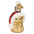 Load image into Gallery viewer, Mini Santa's Kitten Ornament - Southlake Paws
