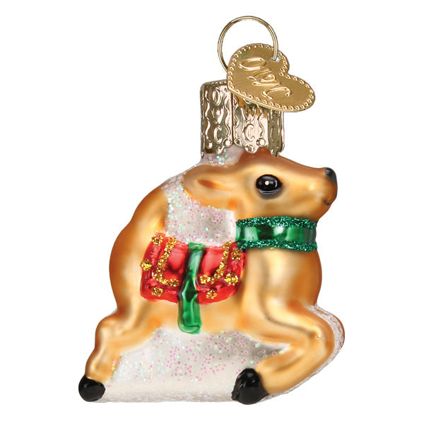 Mini Reindeer Ornament - Southlake Paws