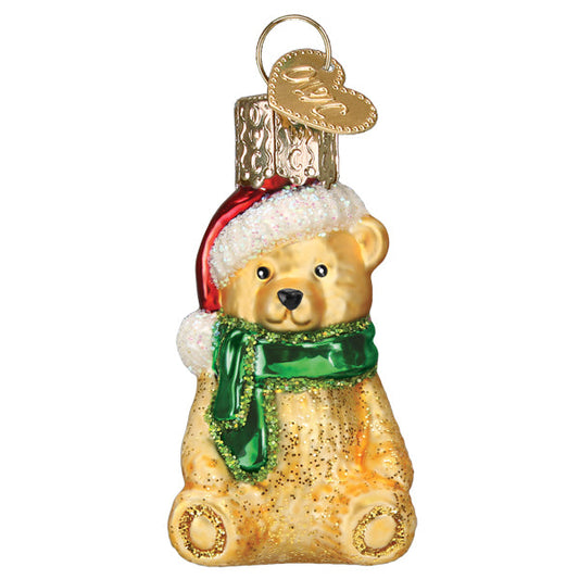 Mini Teddy Bear Ornament - Southlake Paws