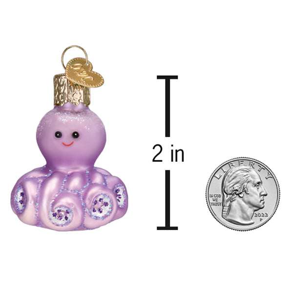 Mini Octopus Ornament - Southlake Paws