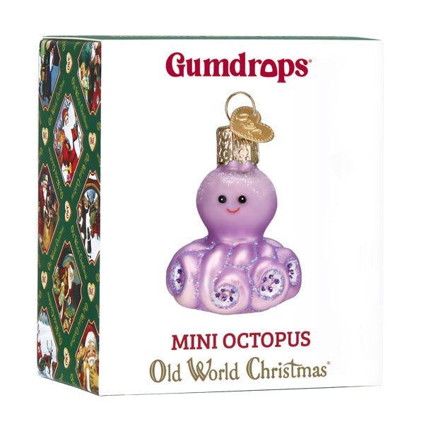 Mini Octopus Ornament - Southlake Paws