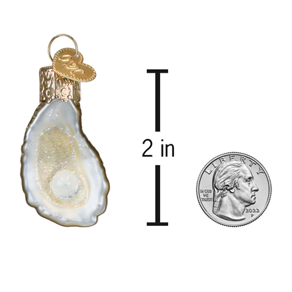 Mini Oyster With Pearl Ornament - Southlake Paws