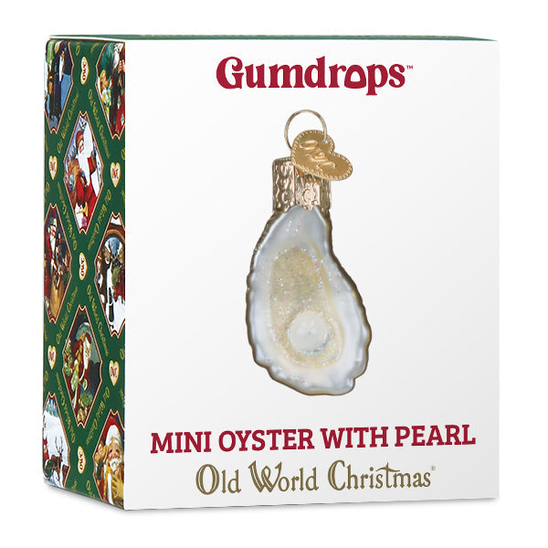 Mini Oyster With Pearl Ornament - Southlake Paws