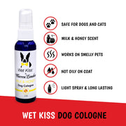 Wet Kiss Dog Cologne By Warren London - 2 Oz or 16 Oz