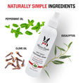 Load image into Gallery viewer, Southlake Paws Hot Spot Soothing Spray in a professional size bottle with natural ingredients like peppermint oil and eucalyp
