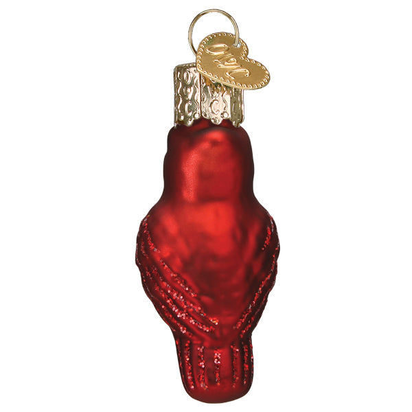 Mini Red Cardinal Ornament - Southlake Paws