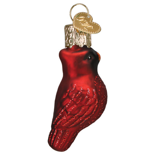 Mini Red Cardinal Ornament - Southlake Paws