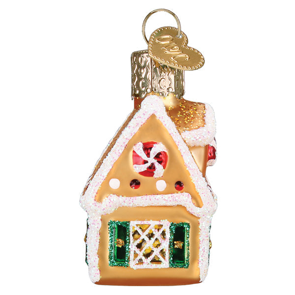 Mini Gingerbread House Ornament - Southlake Paws