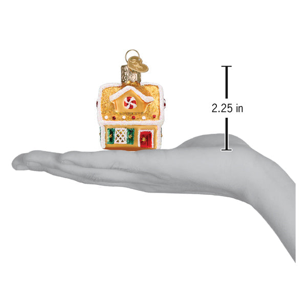 Mini Gingerbread House Ornament - Southlake Paws