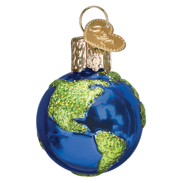 Mini Planet Earth Ornament - Southlake Paws