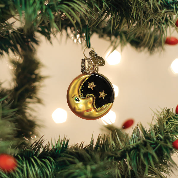 Mini Moon Ornament - Southlake Paws