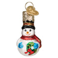 Load image into Gallery viewer, Mini Snowman Ornament - Southlake Paws
