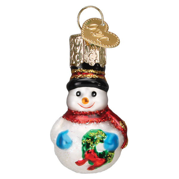 Mini Snowman Ornament - Southlake Paws
