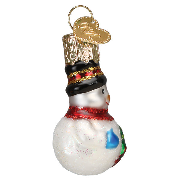 Mini Snowman Ornament - Southlake Paws