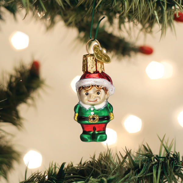 Mini Elf Ornament - Southlake Paws