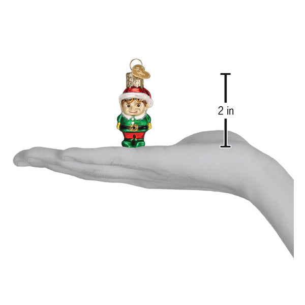 Mini Elf Ornament - Southlake Paws