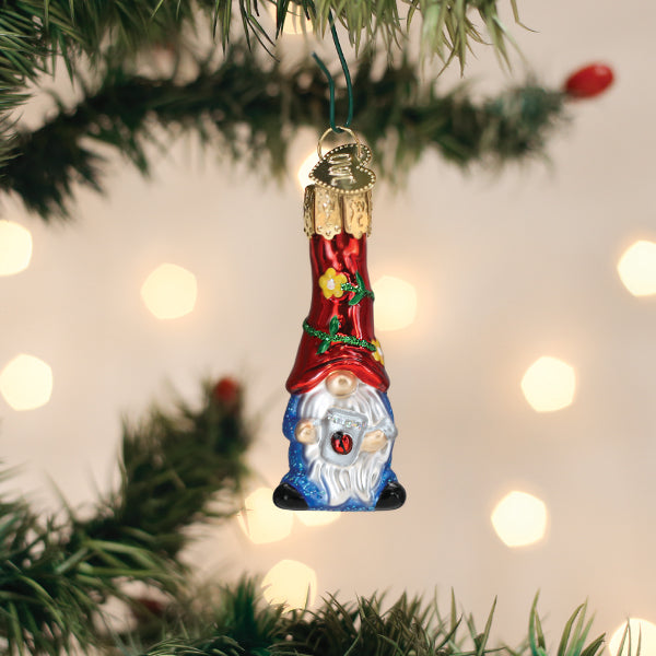 Mini Garden Gnome Ornament - Southlake Paws