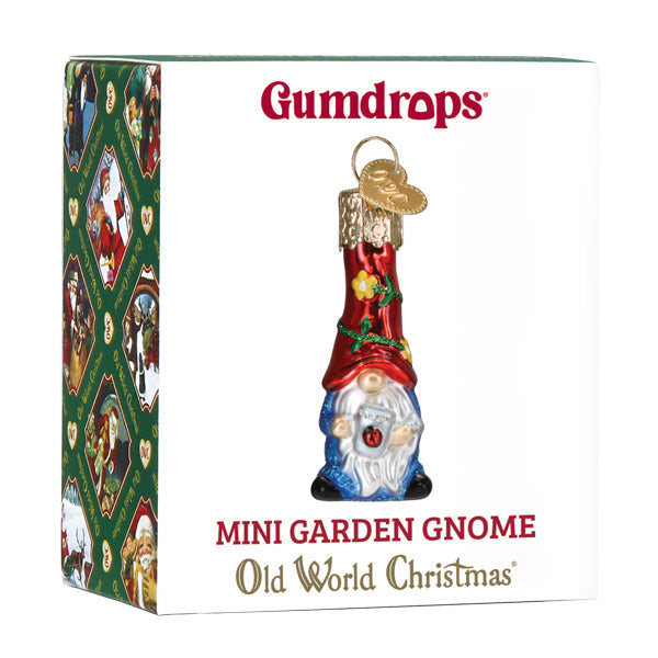 Mini Garden Gnome Ornament - Southlake Paws
