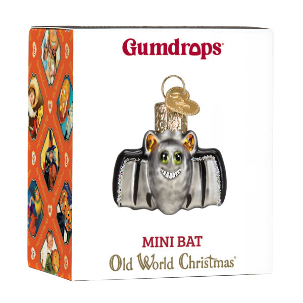 Mini Bat Ornament - Southlake Paws