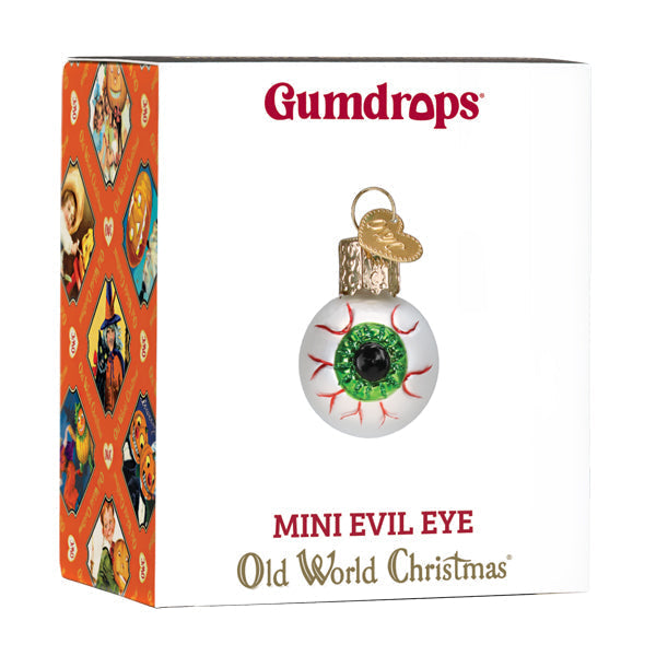 Mini Evil Eye Ornament - Southlake Paws