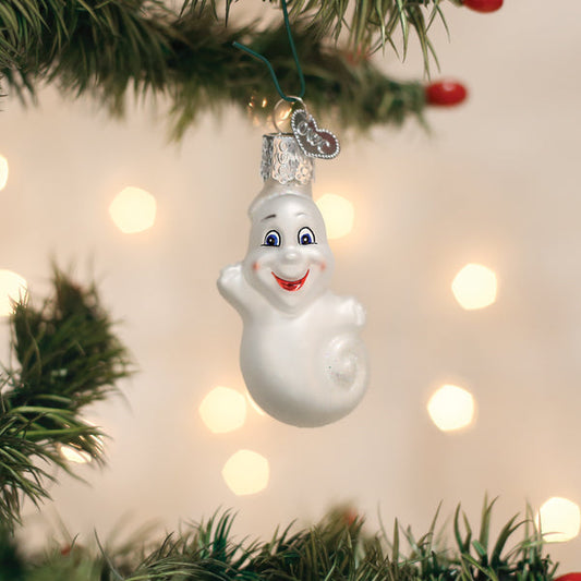Mini Ghost Ornament - Southlake Paws