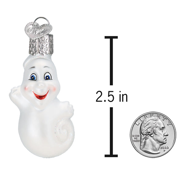 Mini Ghost Ornament - Southlake Paws